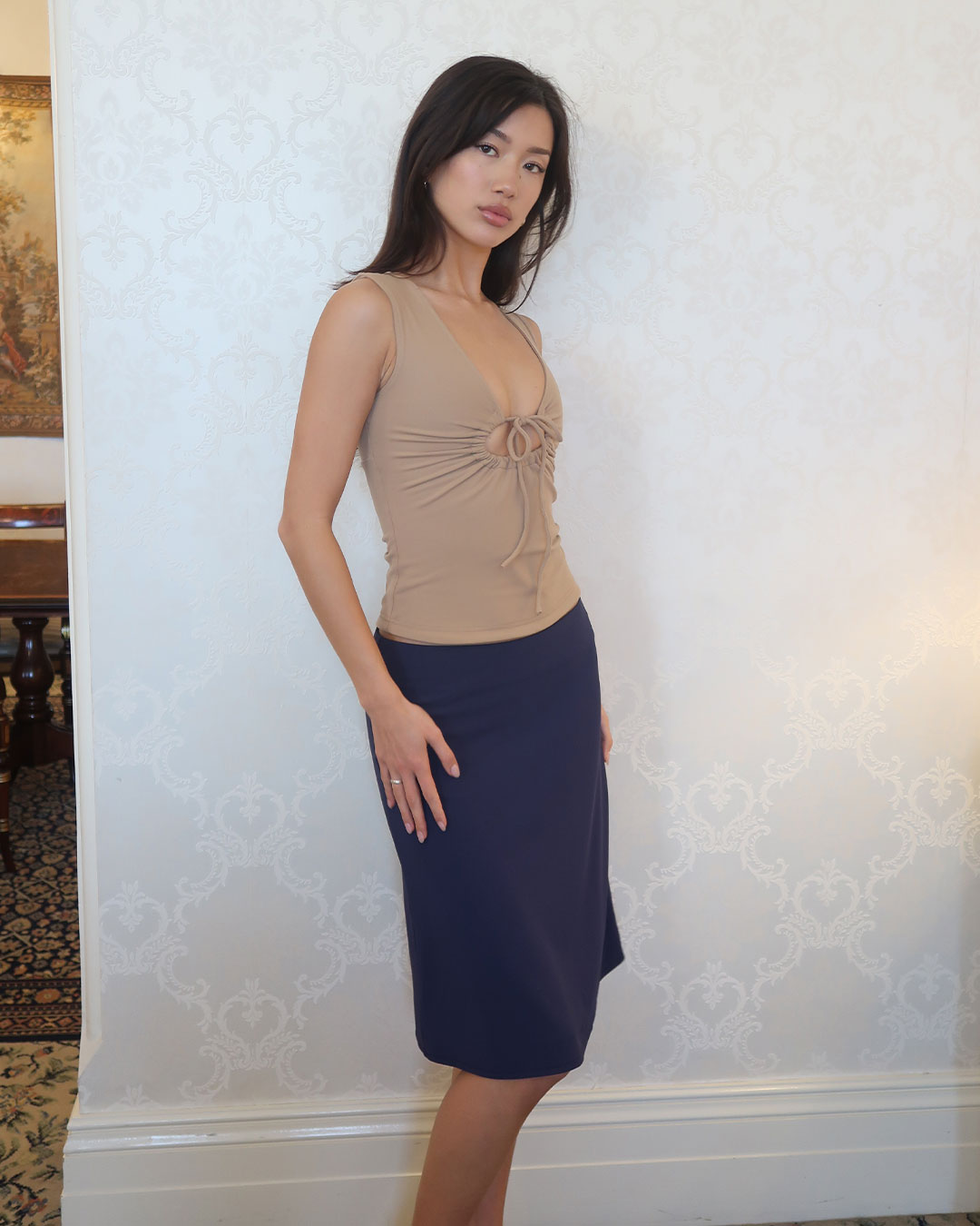 Dolly Top | Latte