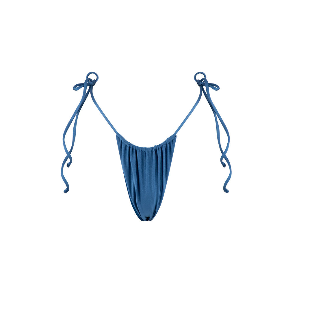 Blue String Bikini Bottom